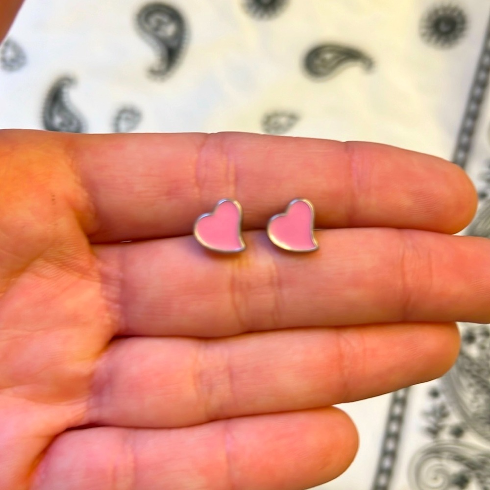 Heart earrings